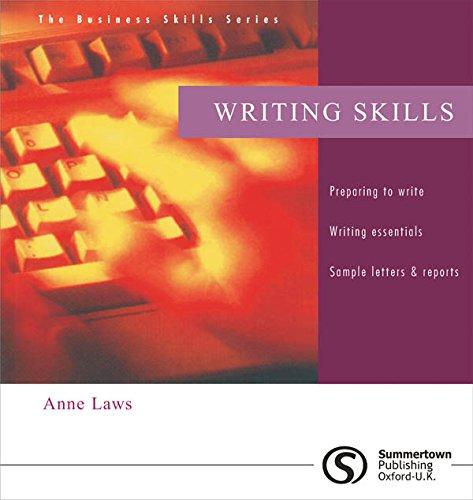 Goyal Saab Summertown Oxford The Business English Skils Series Writing Skills